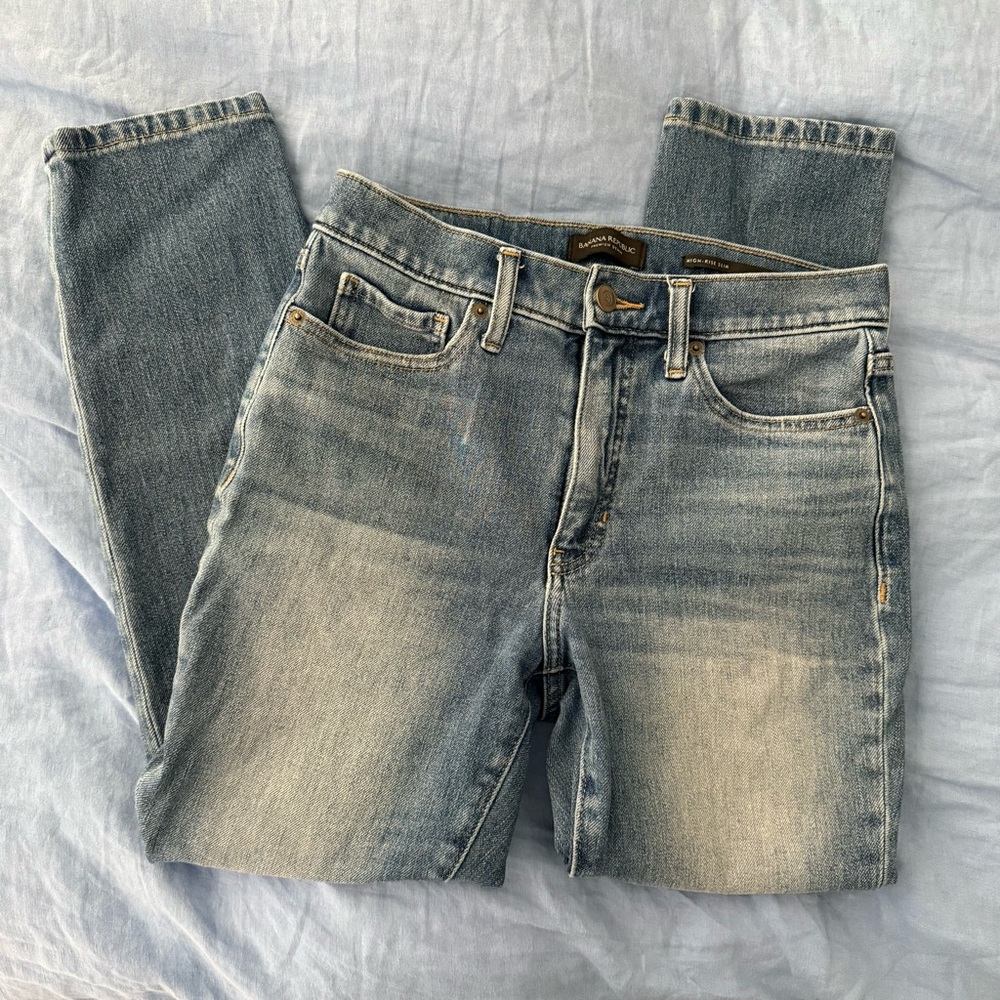 Banana Republic Light Wash Blue Jeans